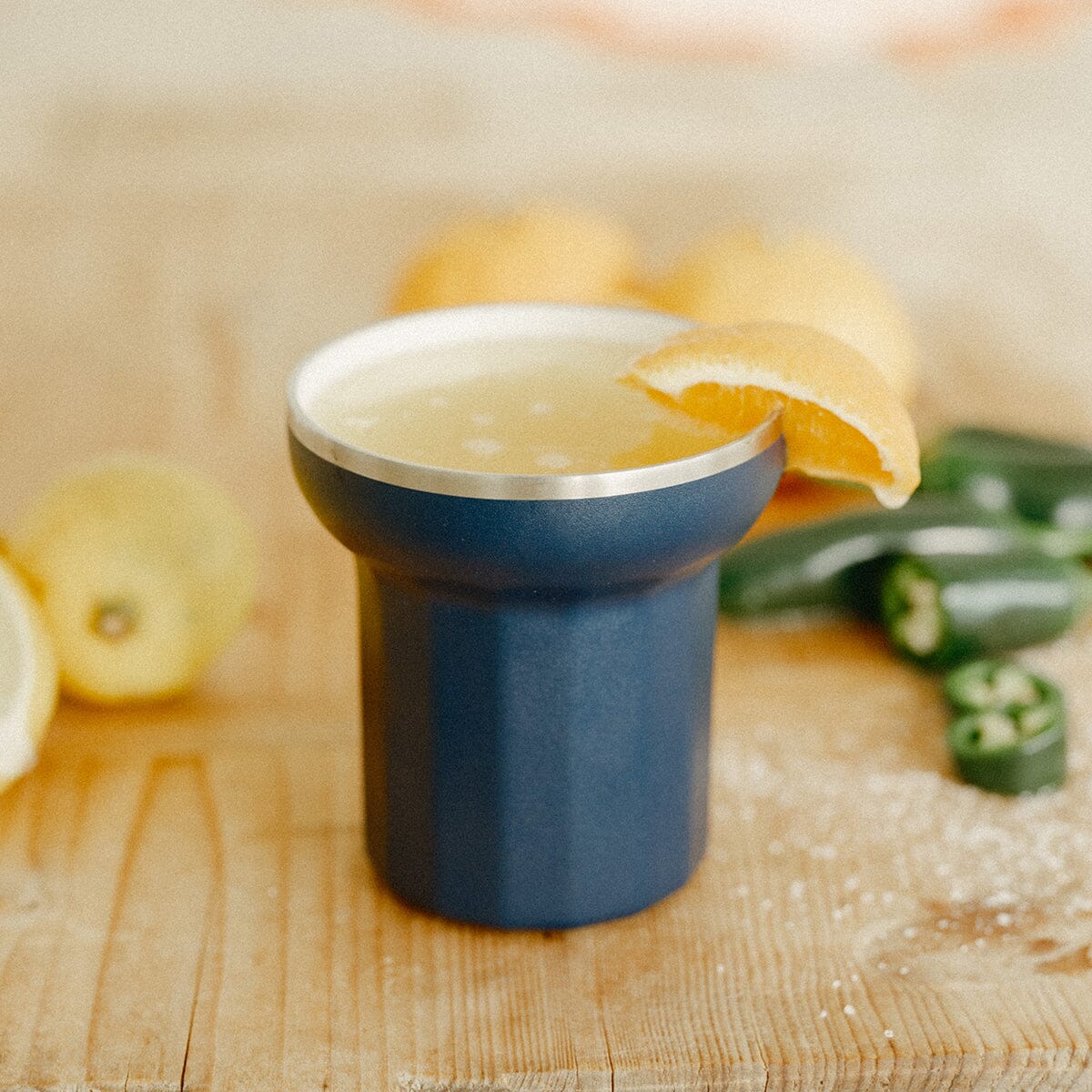 The Hemingway Drinkware - Coupe - Boathouse Navy - 6 Oz / 177 ML Drinkware Business & Pleasure Co Aus