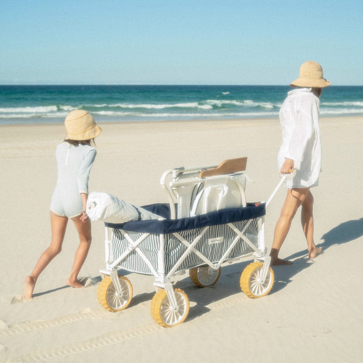 The Beach Cart - Laurens Navy Stripe Beach Cart Business & Pleasure Co Aus