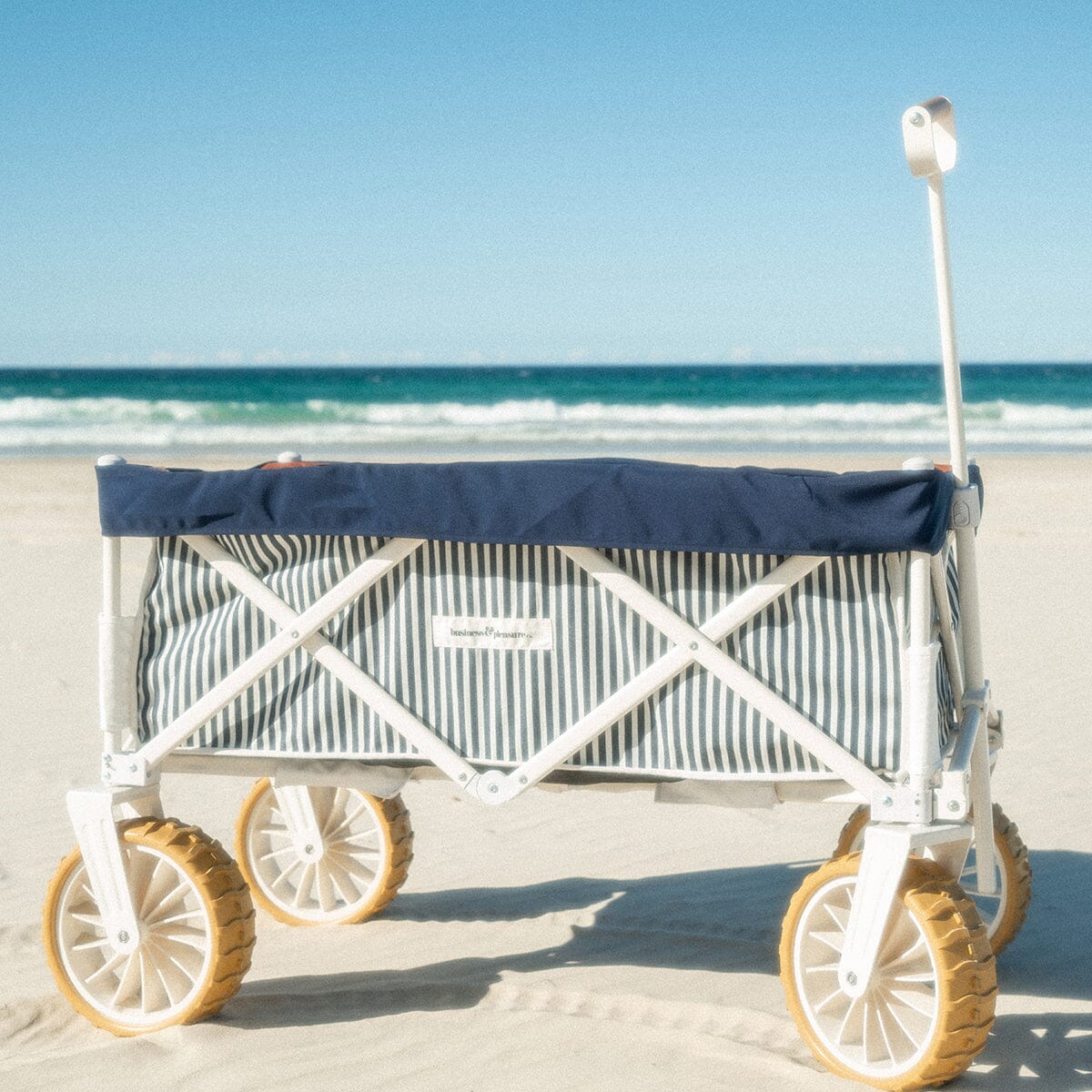 The Beach Cart - Laurens Navy Stripe Beach Cart Business & Pleasure Co Aus