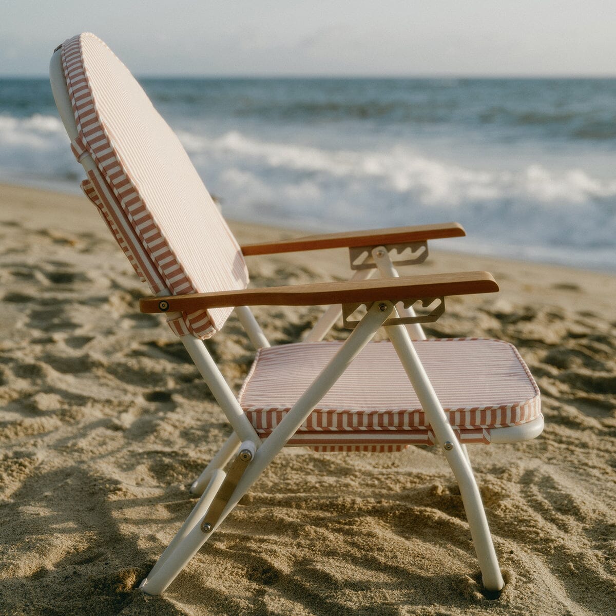 The Pam Chair - Lauren's Pink Stripe Pam Chair Business & Pleasure Co.