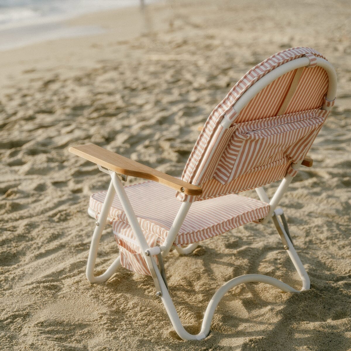 The Pam Chair - Lauren's Pink Stripe Pam Chair Business & Pleasure Co.