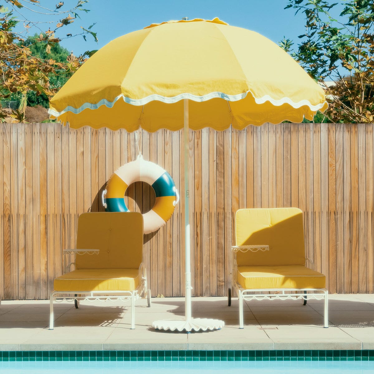 The Patio Umbrella - Rivie Mimosa Patio Umbrella Business & Pleasure Co Aus