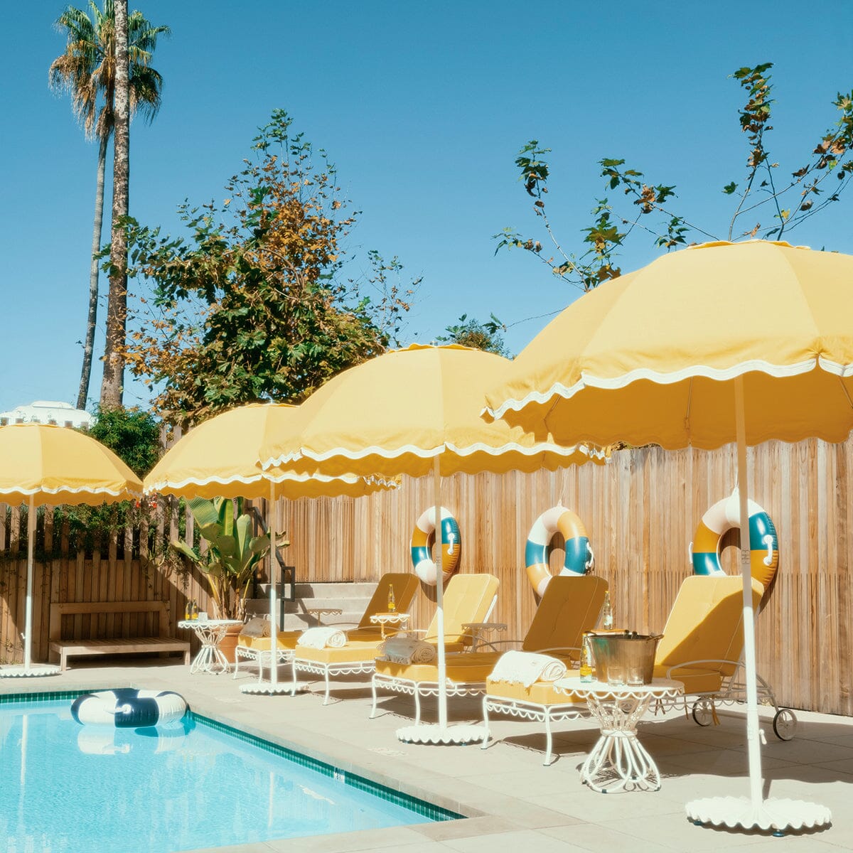 The Patio Umbrella - Rivie Mimosa Patio Umbrella Business & Pleasure Co Aus