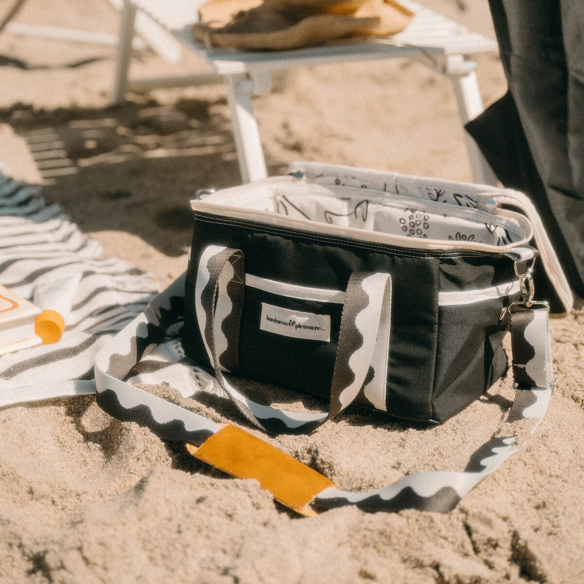 The Premium Cooler Bag - Rivie Black Premium Cooler Business & Pleasure Co Aus