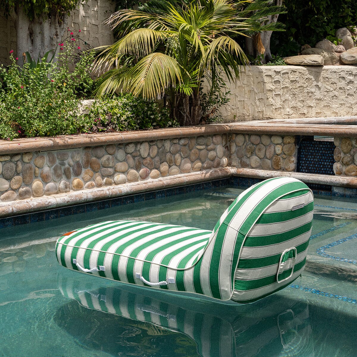 The Pool Lounger - STAUD Stripe Pool Lounger Business & Pleasure Co Aus
