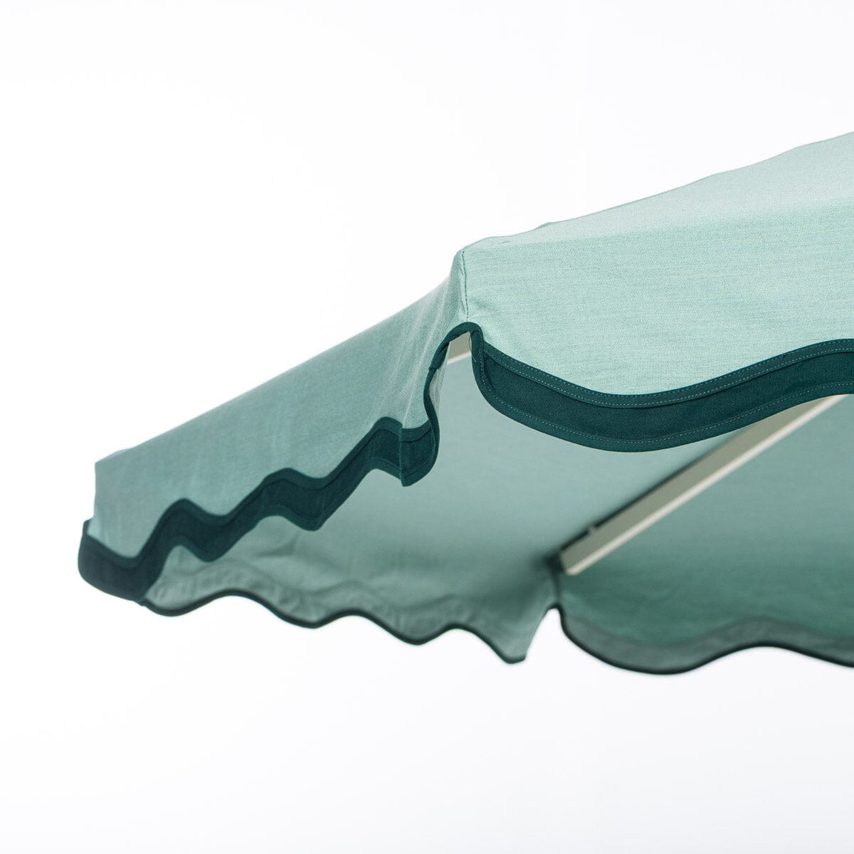 Resort Market Umbrella | Rivie Green & Antique White Frame Resort Market Umbrella Kit Business & Pleasure Co Aus