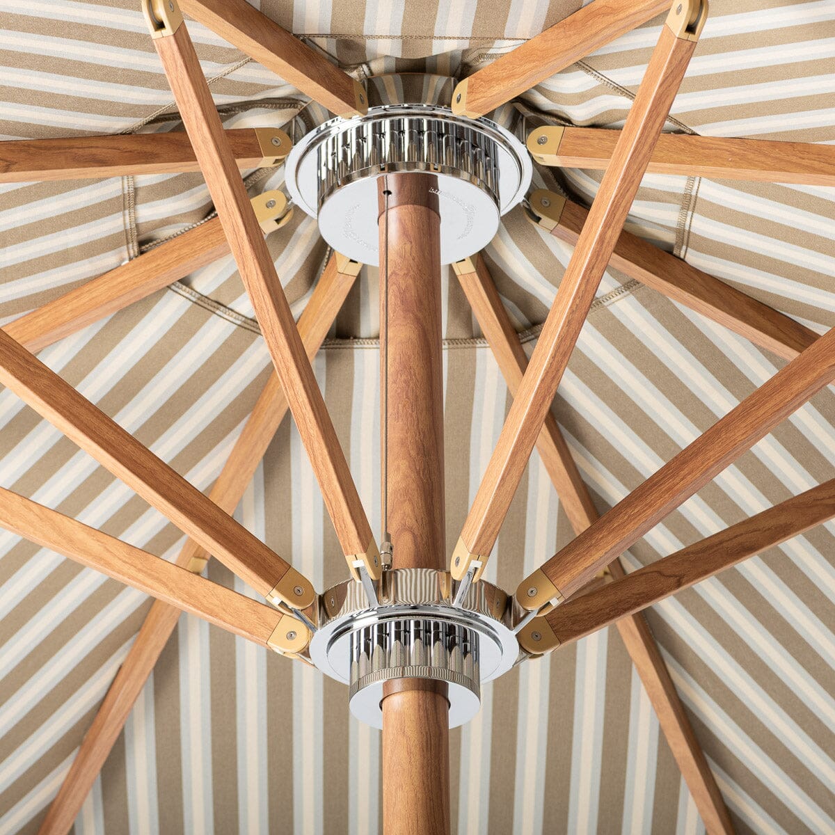 The Resort Market Umbrella x Jenni Kayne & California Stripe Resort Market Umbrella Kit Business & Pleasure Co Aus