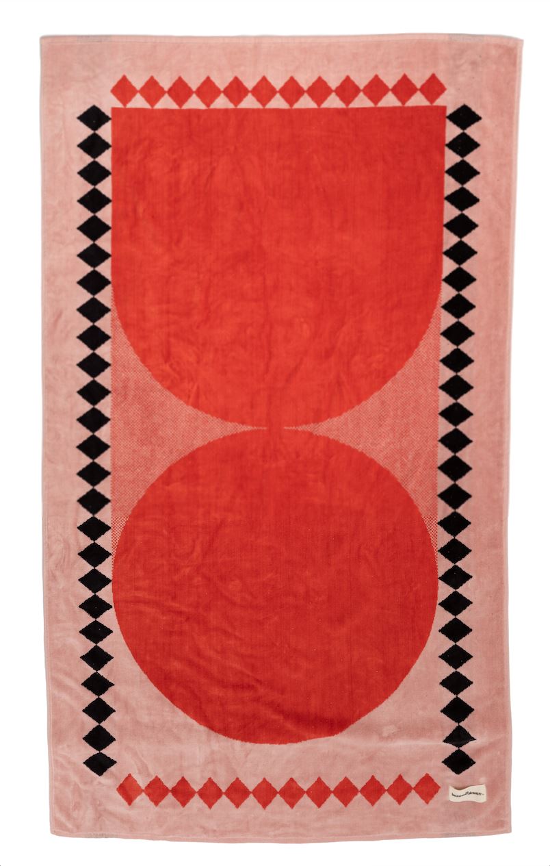 The Beach Towel - Pink Diamond Beach Towel Business & Pleasure Co