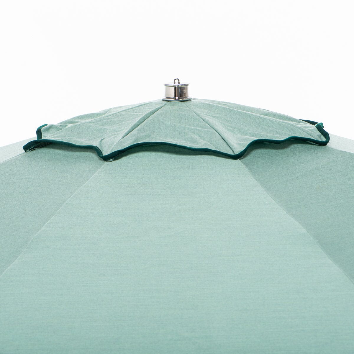 Terrace Umbrella in Rivie Green | Transfer Teak Frame Terrace Umbrella Kit Business & Pleasure Co Aus