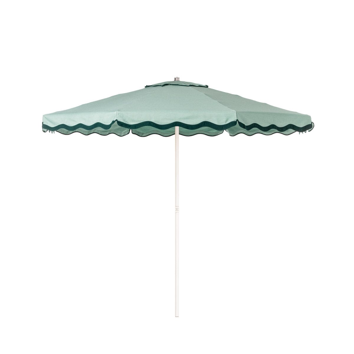 Product image of Terrace Umbrella in Rivie Green | Antique White Frame Terrace Umbrella Kit Business & Pleasure Co Aus