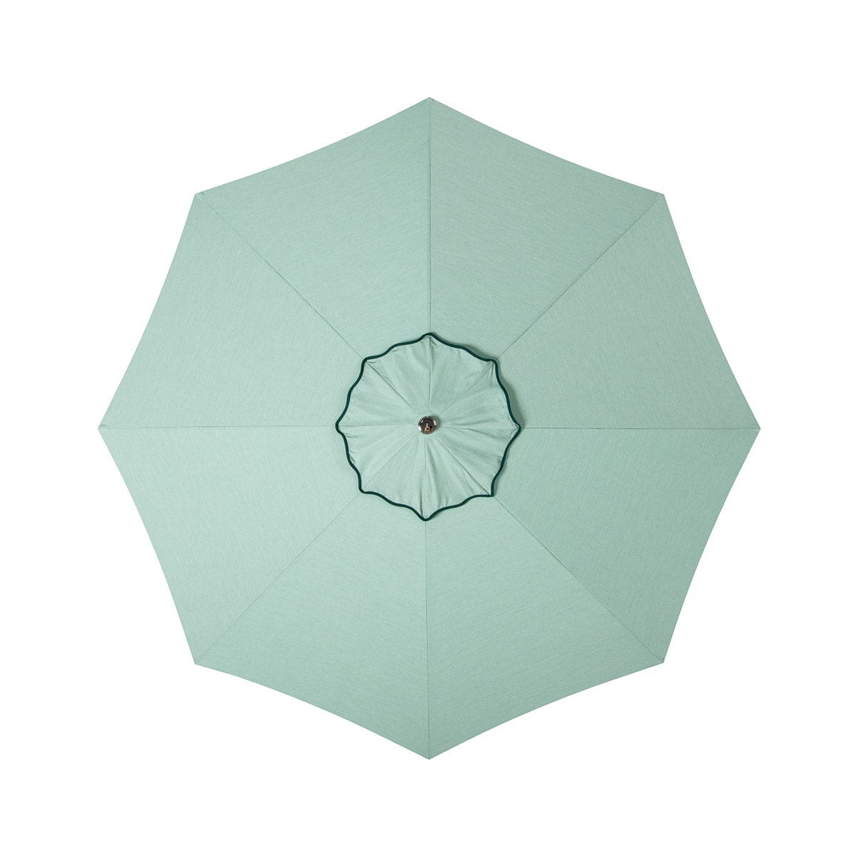 Terrace Umbrella in Rivie Green | Antique White Frame Terrace Umbrella Kit Business & Pleasure Co Aus