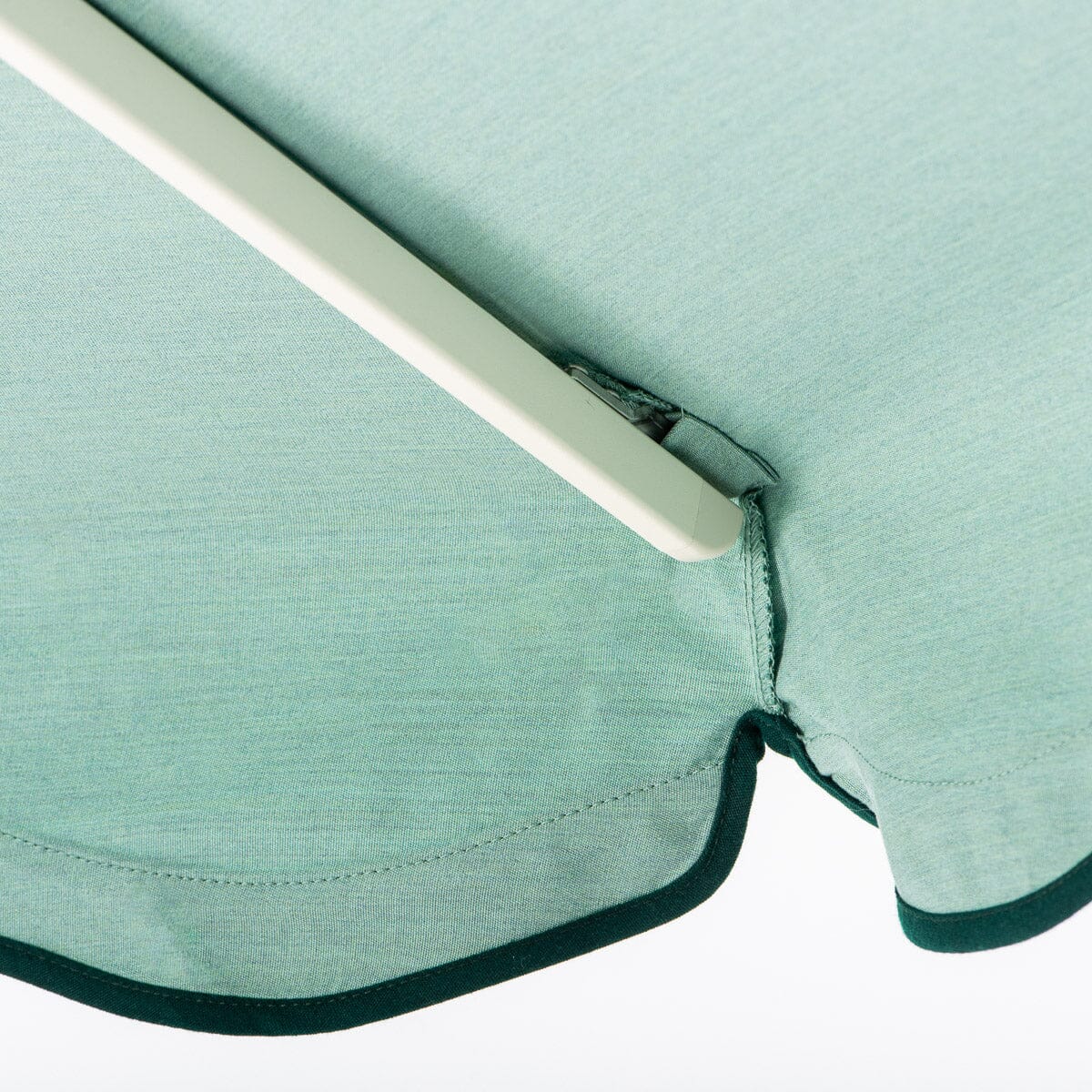 Terrace Umbrella in Rivie Green | Antique White Frame Terrace Umbrella Kit Business & Pleasure Co Aus