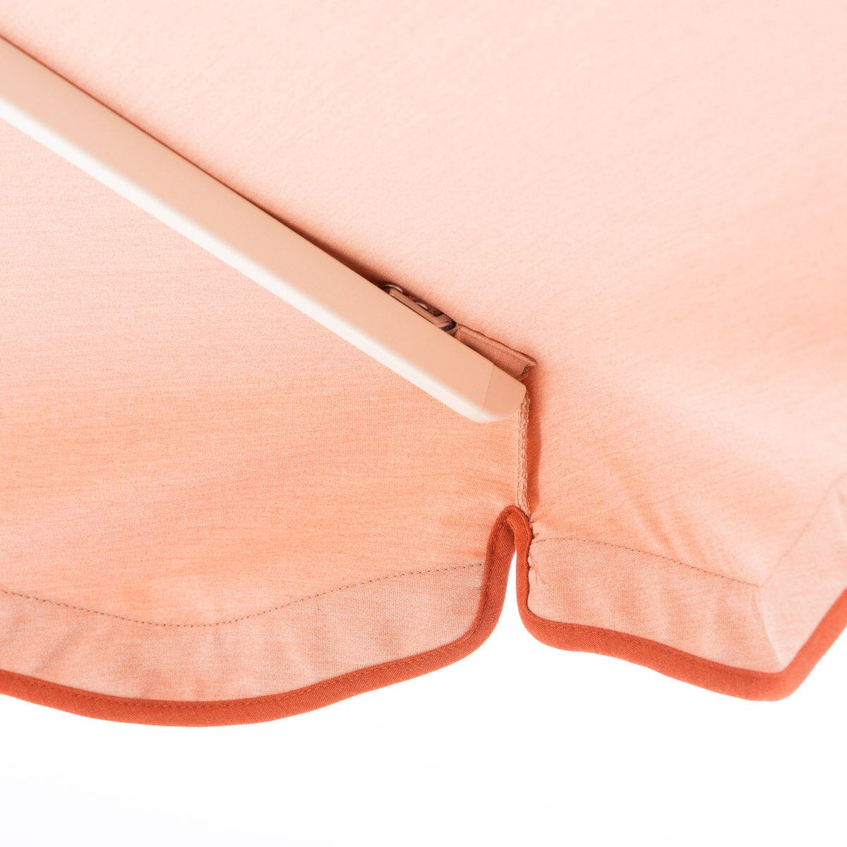 Terrace Umbrella in Rivie Pink | Antique White Frame Terrace Umbrella Kit Business & Pleasure Co Aus