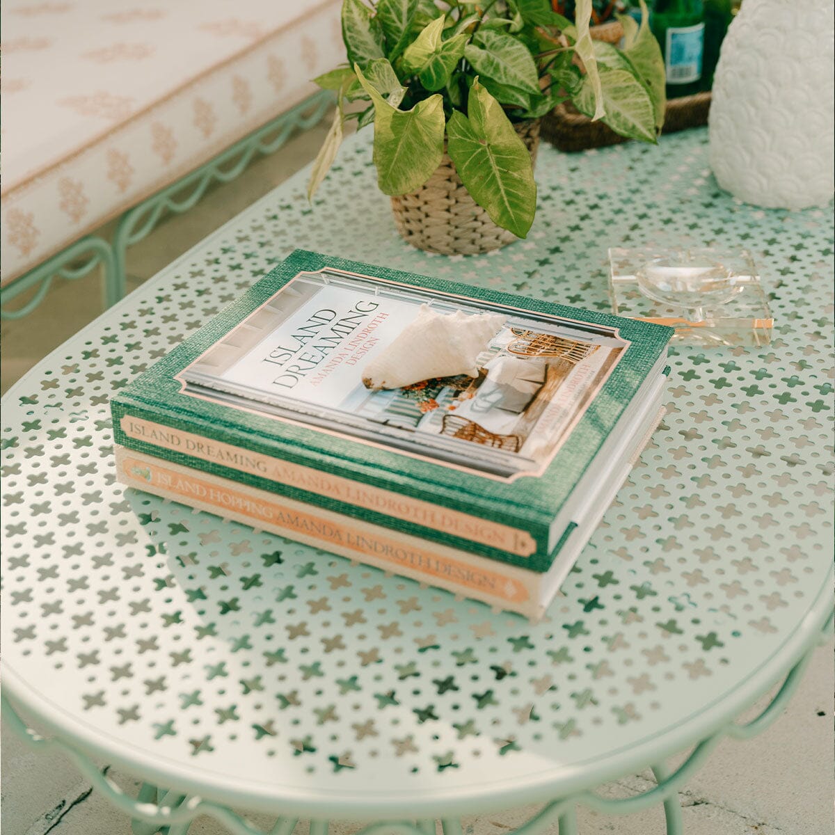 The Al Fresco Coffee Table in Sage Green Al Fresco Coffee Table Business & Pleasure Co Aus