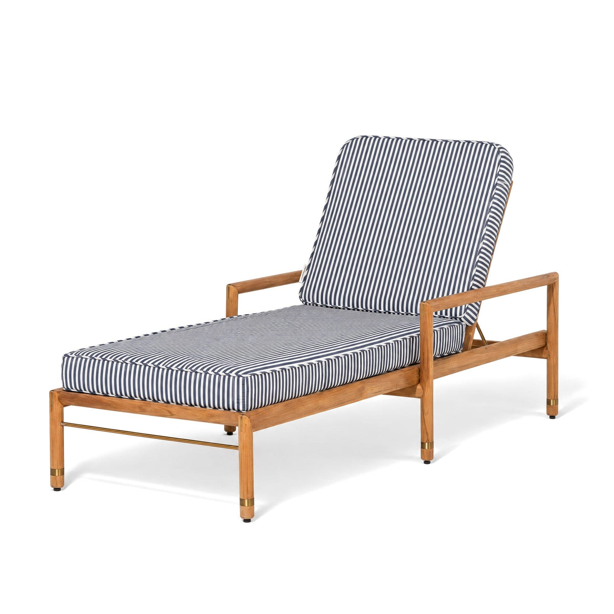 Product image of The WES Sun Lounger Business & Pleasure Co Aus Laurens Navy Stripe