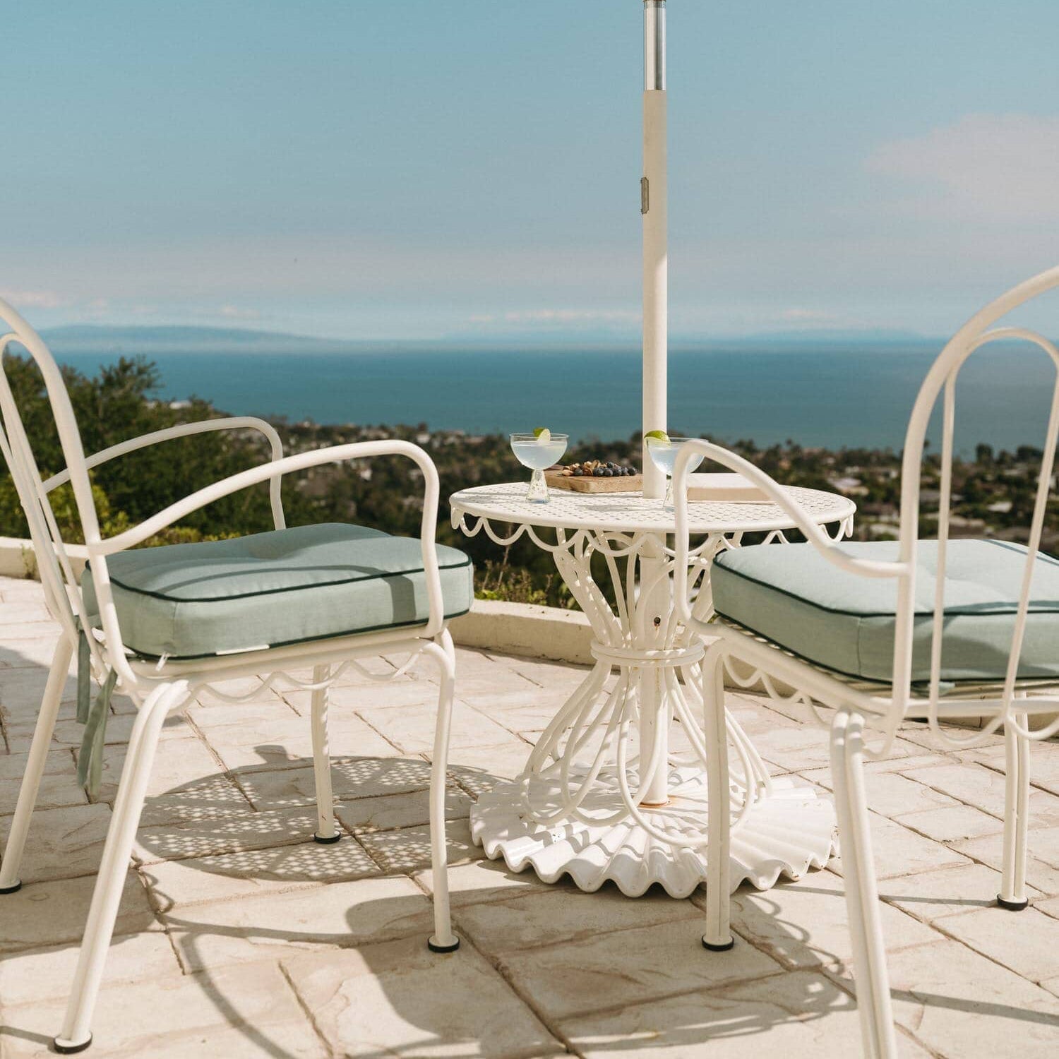 The Al Fresco Chair Cushion - Rivie Green Al Fresco Chair Cushion Business & Pleasure Co Aus