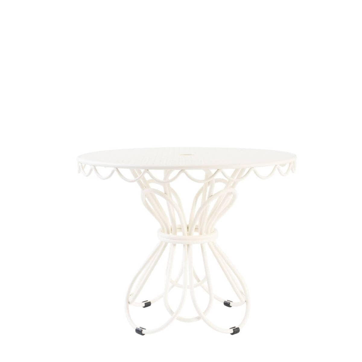 The Al Fresco Side Table - Antique White Al Fresco Side Table Business & Pleasure Co Aus 