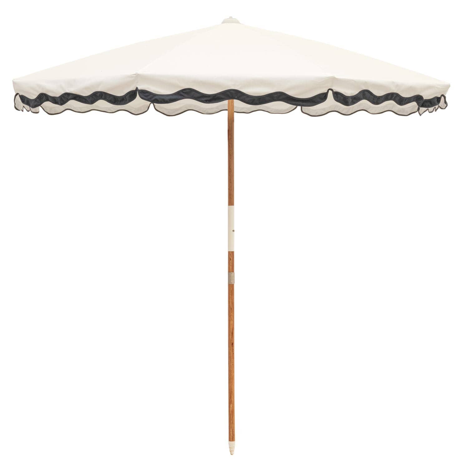 The Amalfi Umbrella - Rivie White Amalfi Umbrella Business & Pleasure Co Aus