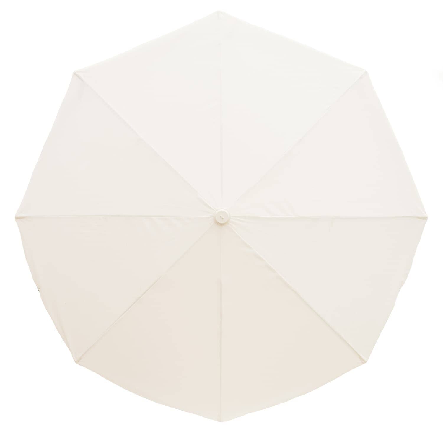 The Amalfi Umbrella - Rivie White Amalfi Umbrella Business & Pleasure Co Aus