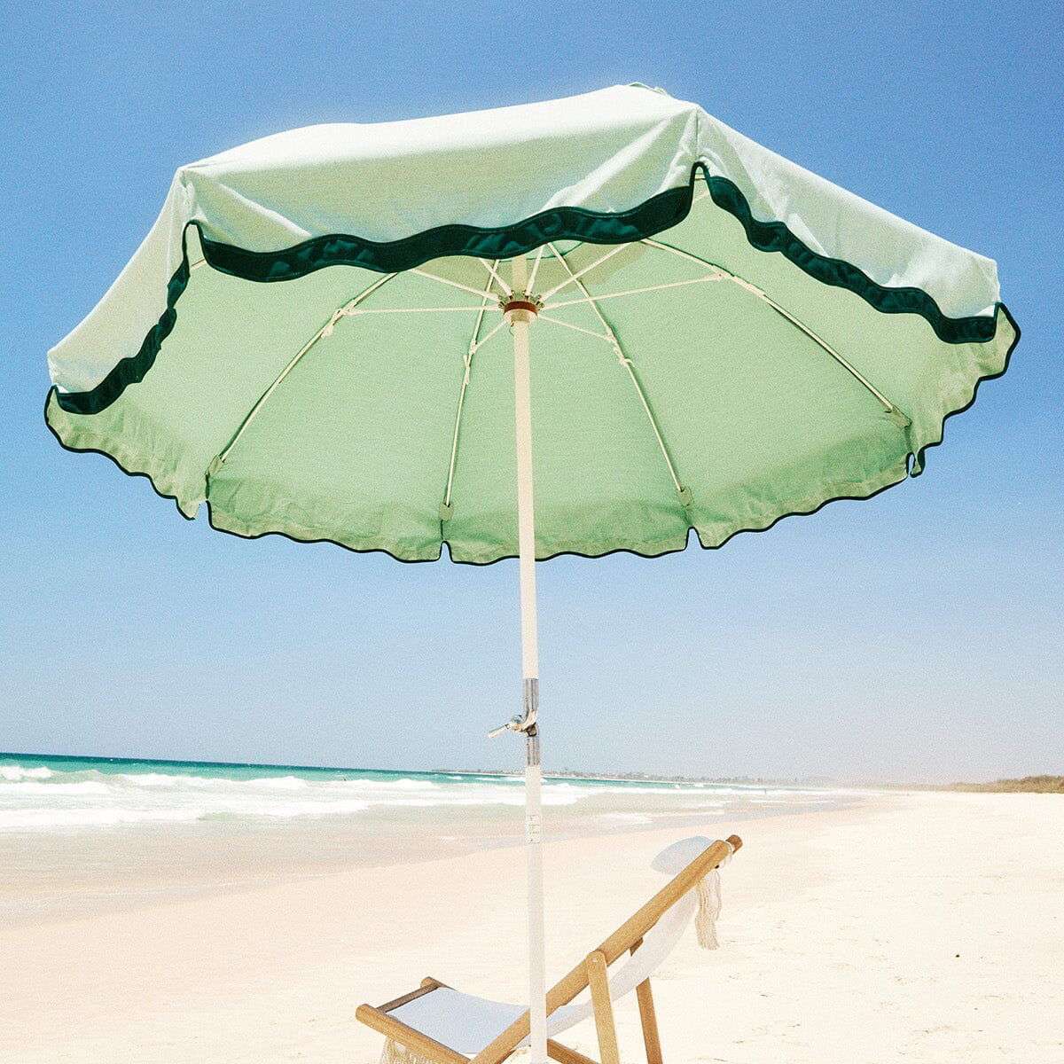 The Club Umbrella - Rivie Green Beach Club Umbrella Business & Pleasure Co Aus