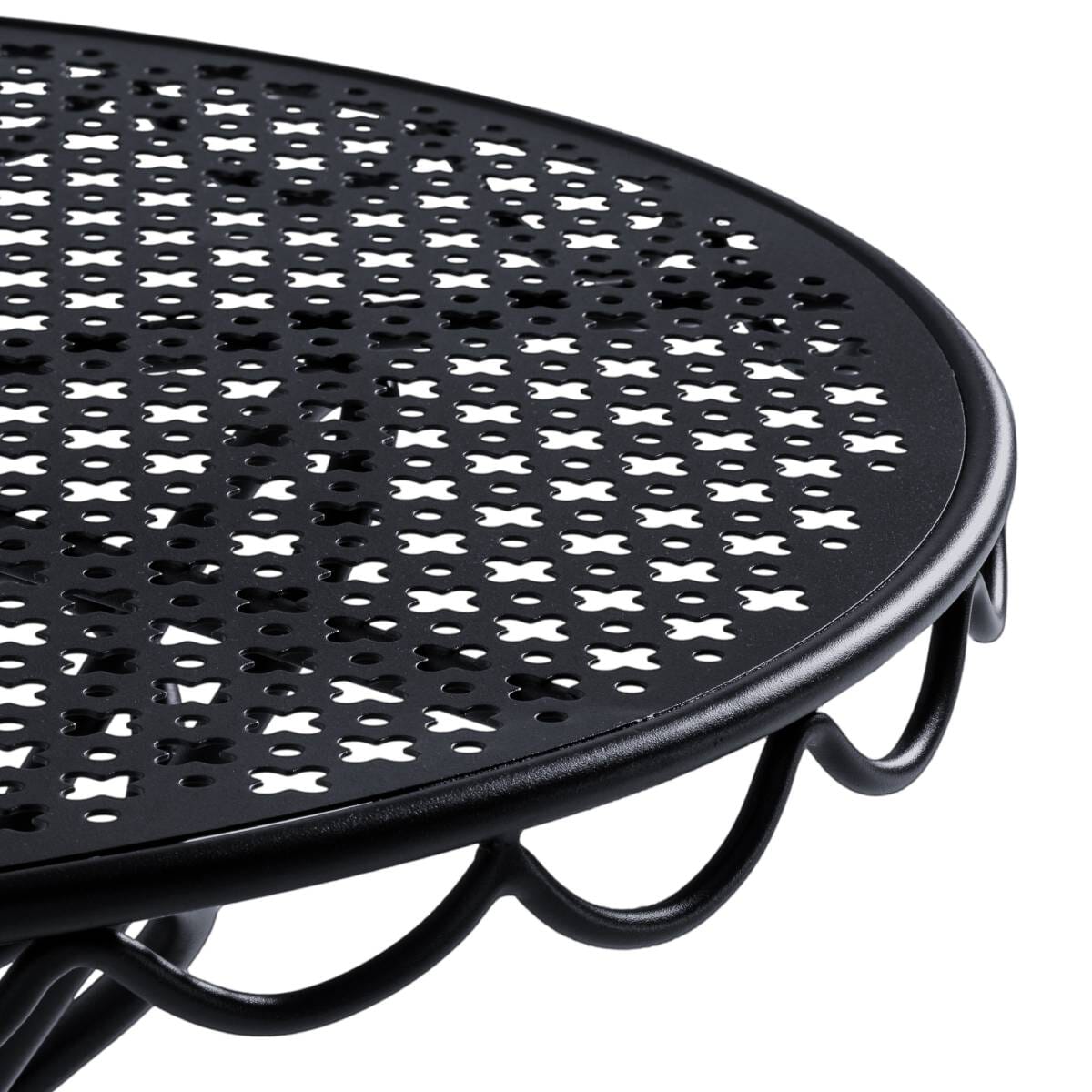 The Al Fresco Side Table - Vintage Black Al Fresco Side Table Business & Pleasure Co Aus