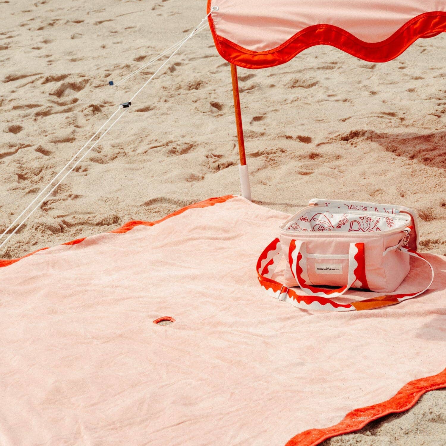 The Beach Blanket - Rivie Pink Beach Blanket Business & Pleasure Co Aus