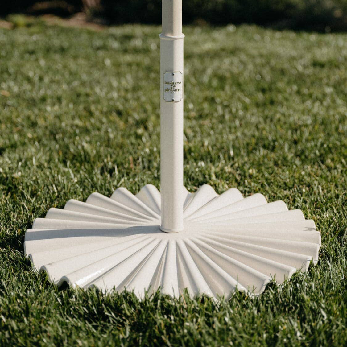 The Clamshell Base - Antique White Clamshell Base Business & Pleasure Co Aus
