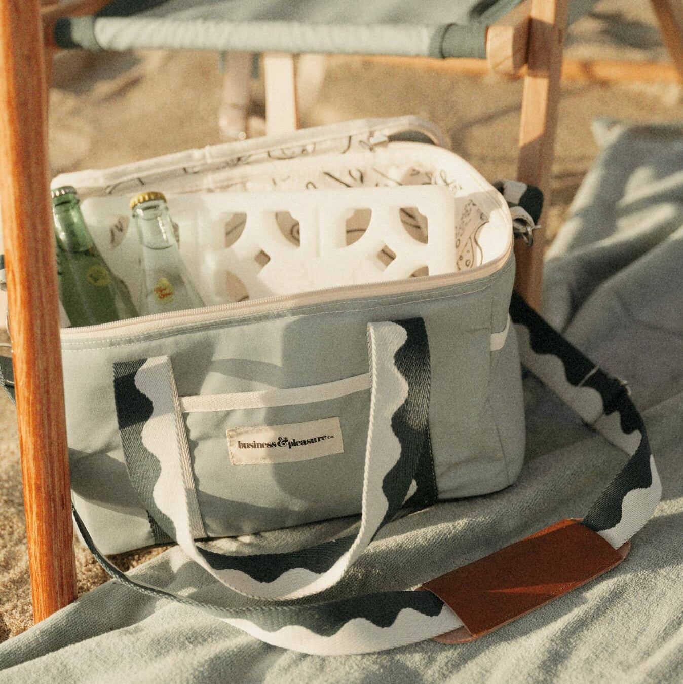 The Premium Cooler Bag - Rivie Green Premium Cooler Bag Business & Pleasure Co Aus