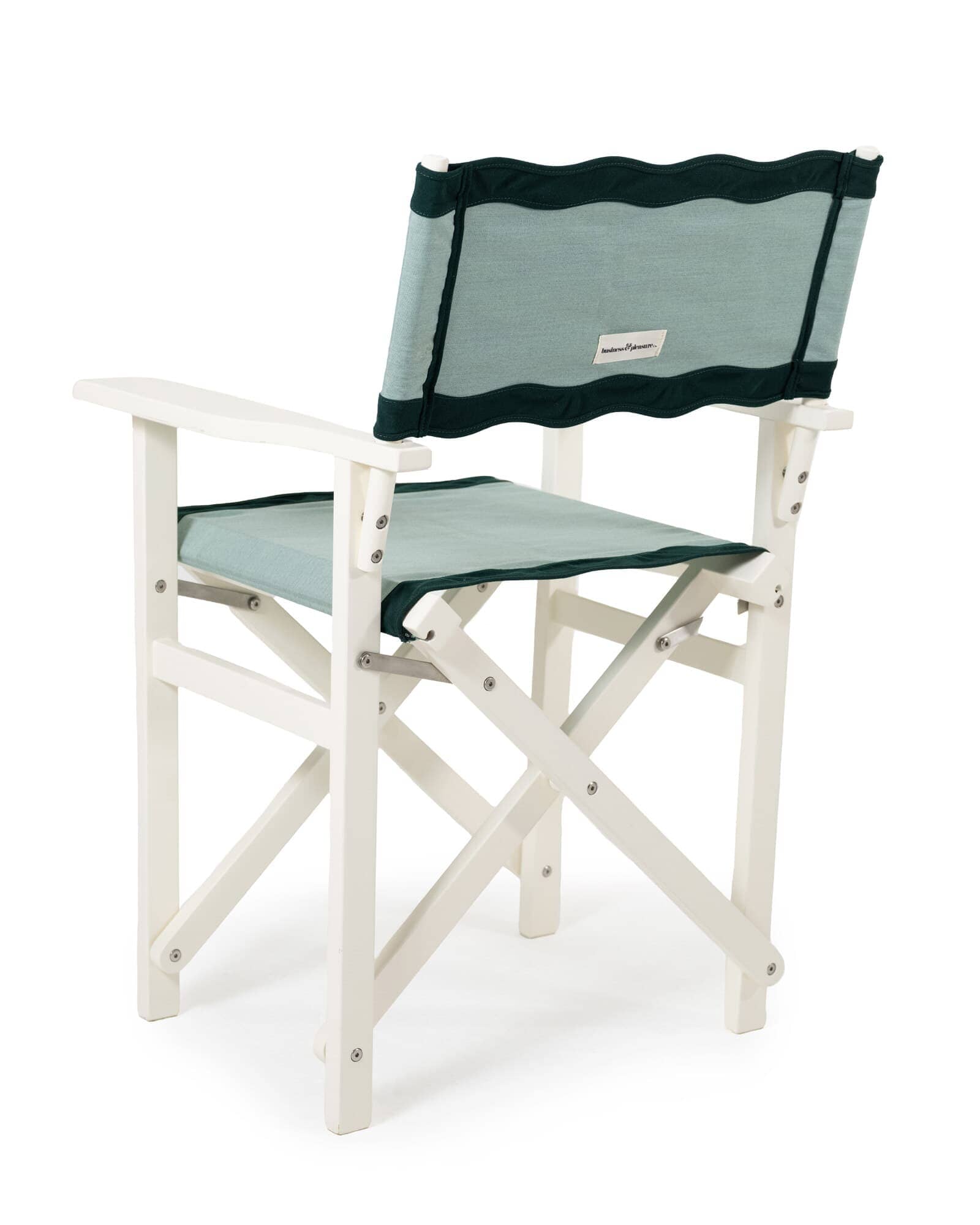 The Directors Chair - Table Height - Rivie Green Directors Chair Business & Pleasure Co Aus