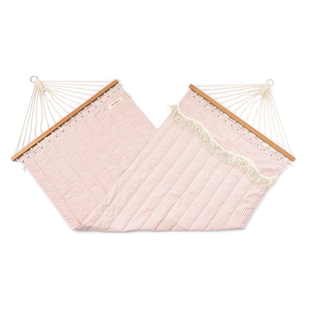 The Hammock - Lauren's Pink Stripe Hammock Businessandpleasureco.com.au