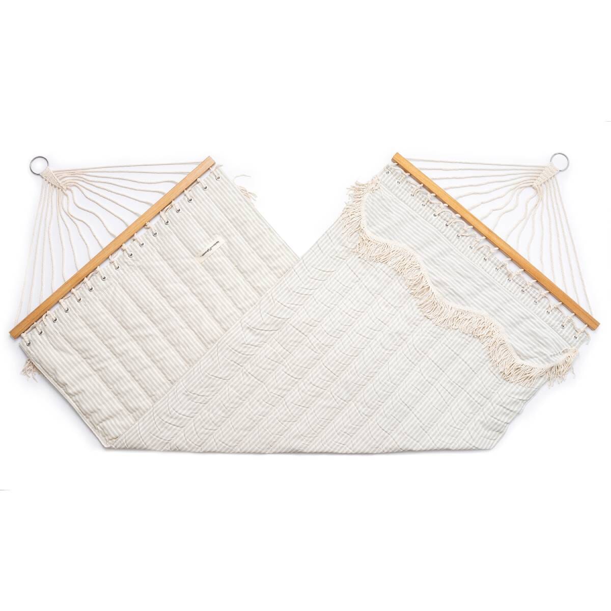 The Hammock - Lauren's Sage Stripe Hammock Businessandpleasureco.com.au