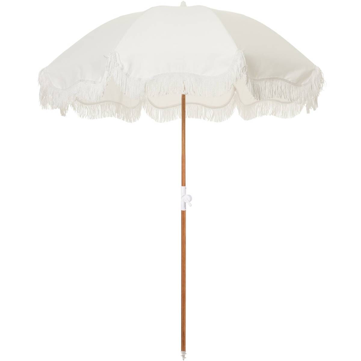The Holiday Beach Umbrella - Antique White Holiday Umbrella Business & Pleasure Co