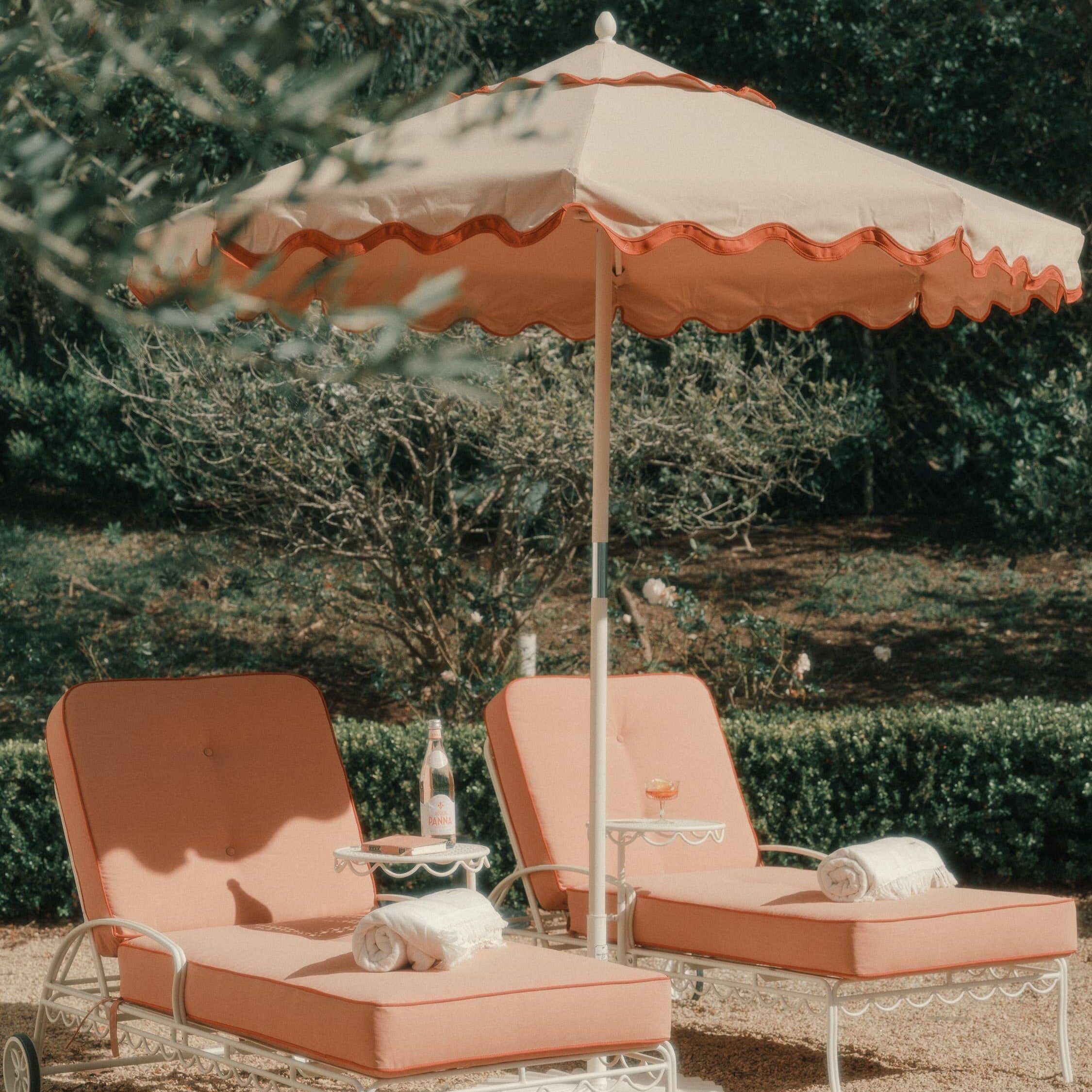 The Market Umbrella - Rivie Pink Market Umbrella Business & Pleasure Co Aus