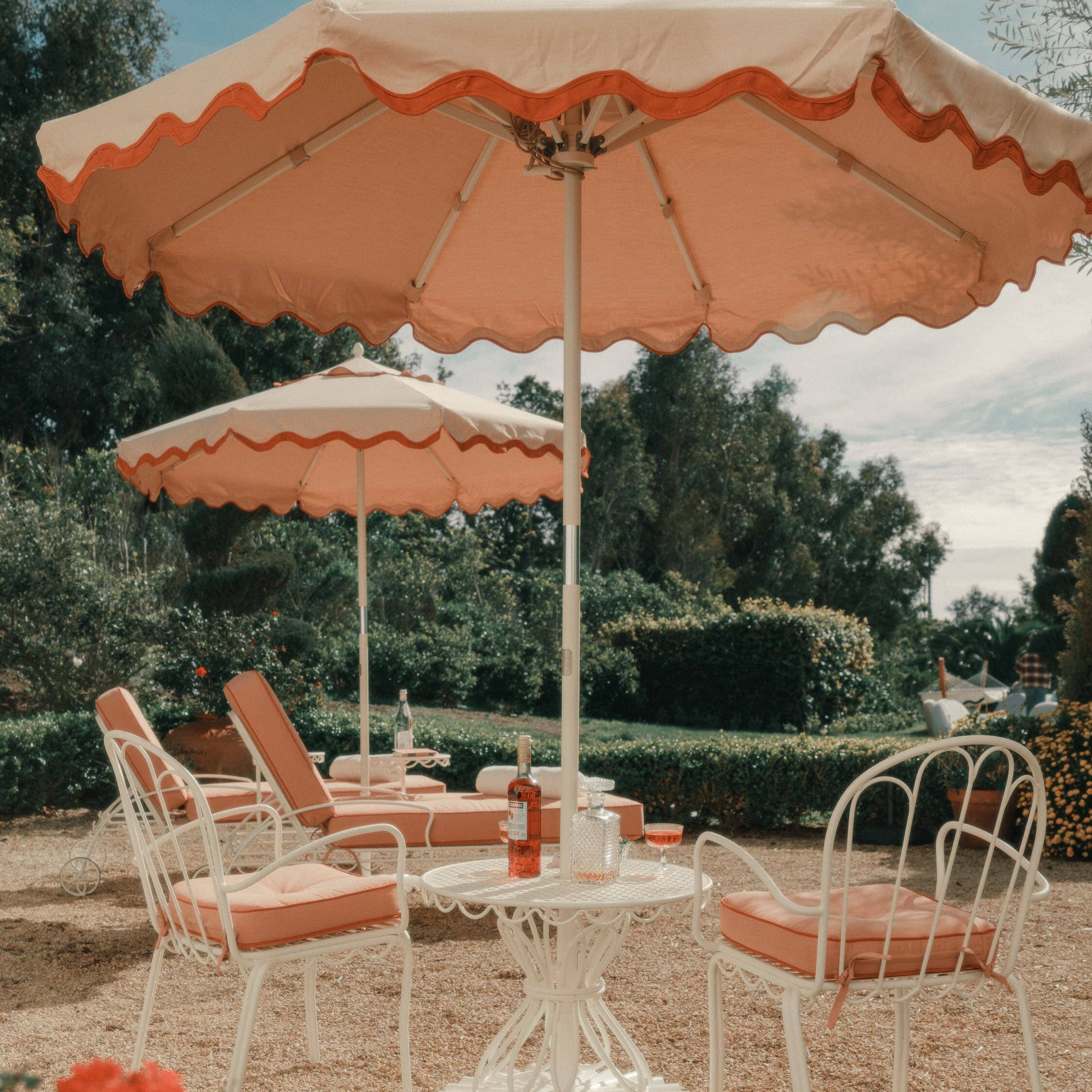 The Market Umbrella - Rivie Pink Market Umbrella Business & Pleasure Co Aus