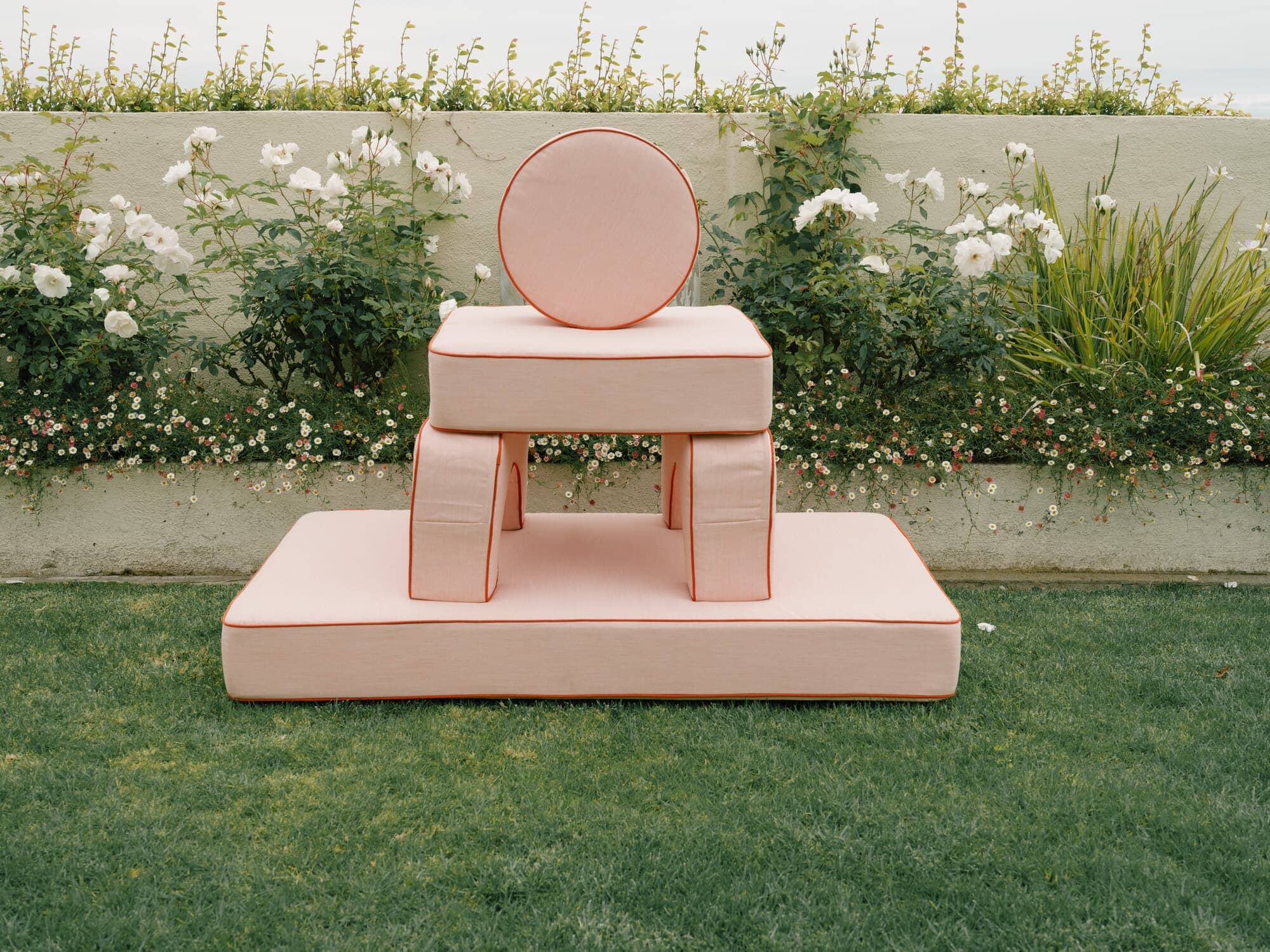 The Modular Pillow Stack - Rivie Pink Modular Pillow Stack Business & Pleasure Co Aus