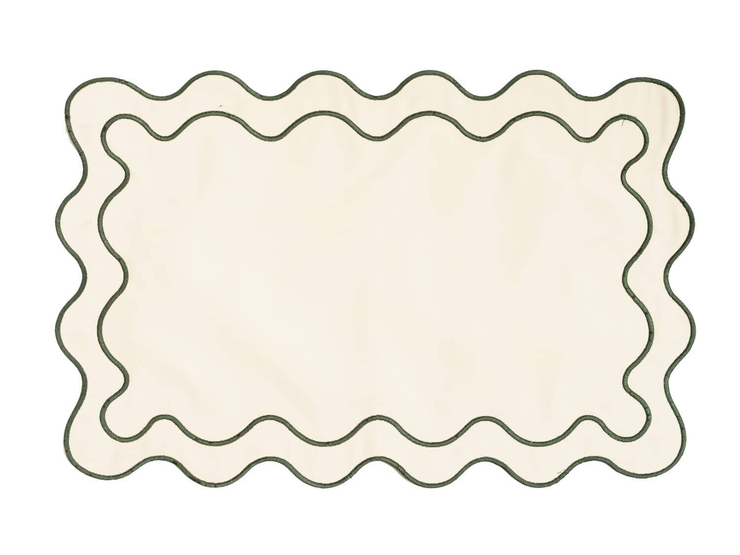 The Placemat - Rivie Green Placemat Business & Pleasure Co Aus