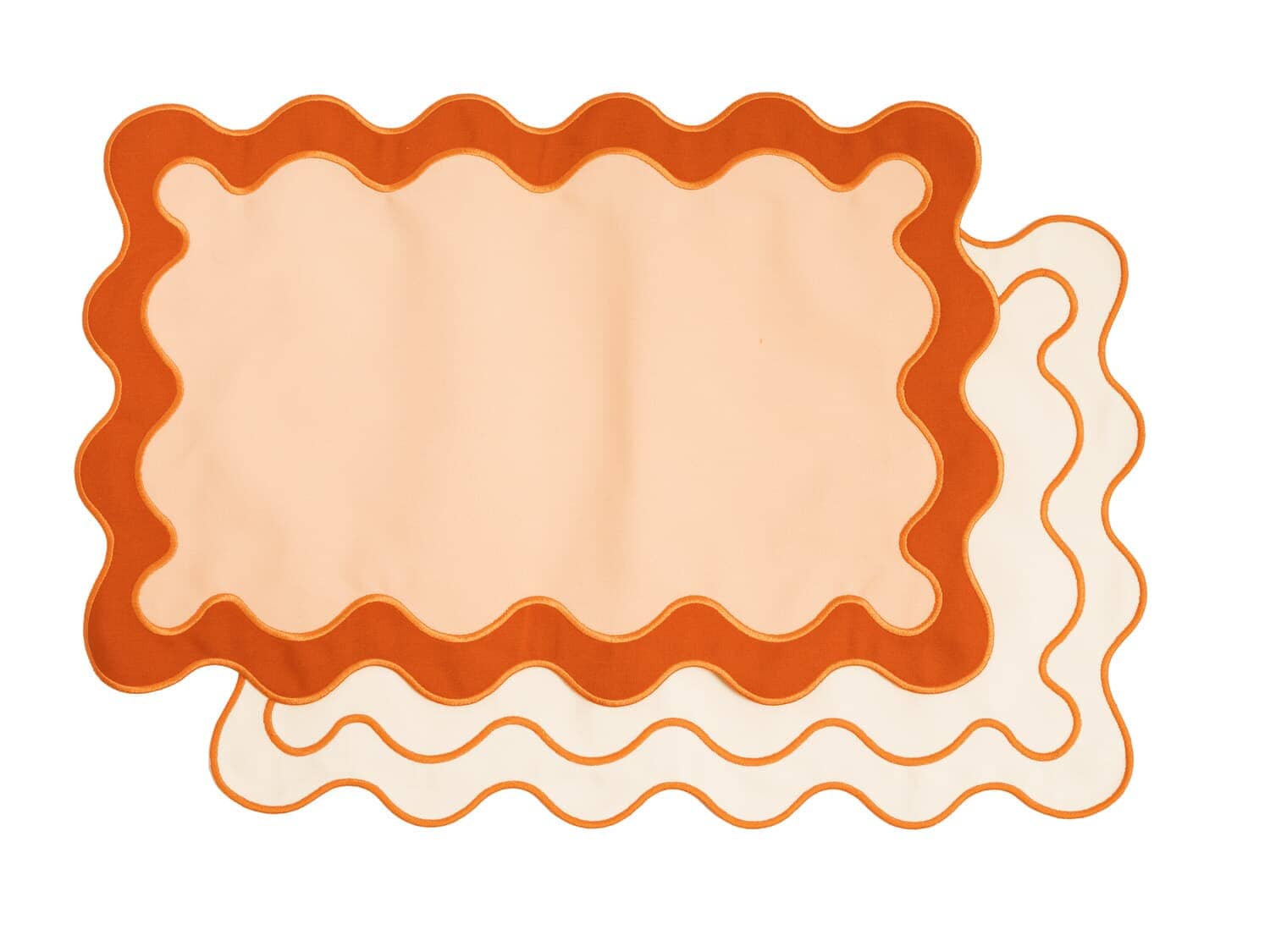 Studio image of riviera pink placemat