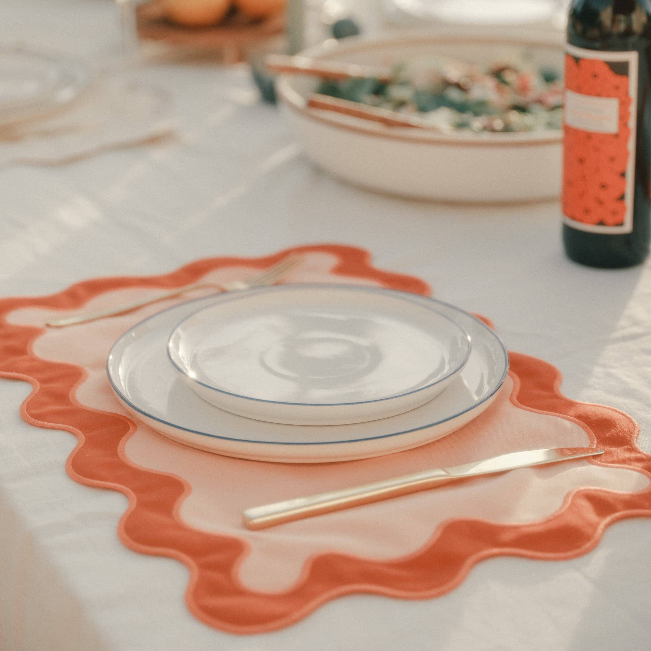 The Placemat - Rivie Pink Placemat Business & Pleasure Co Aus