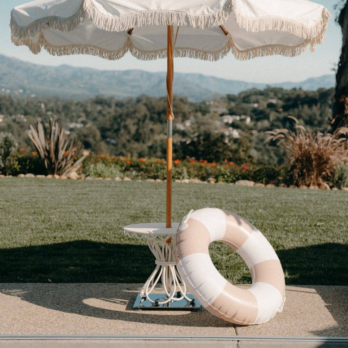 The Classic Pool Float - Small - Dusty Pink Pool Float Business & Pleasure Co Aus