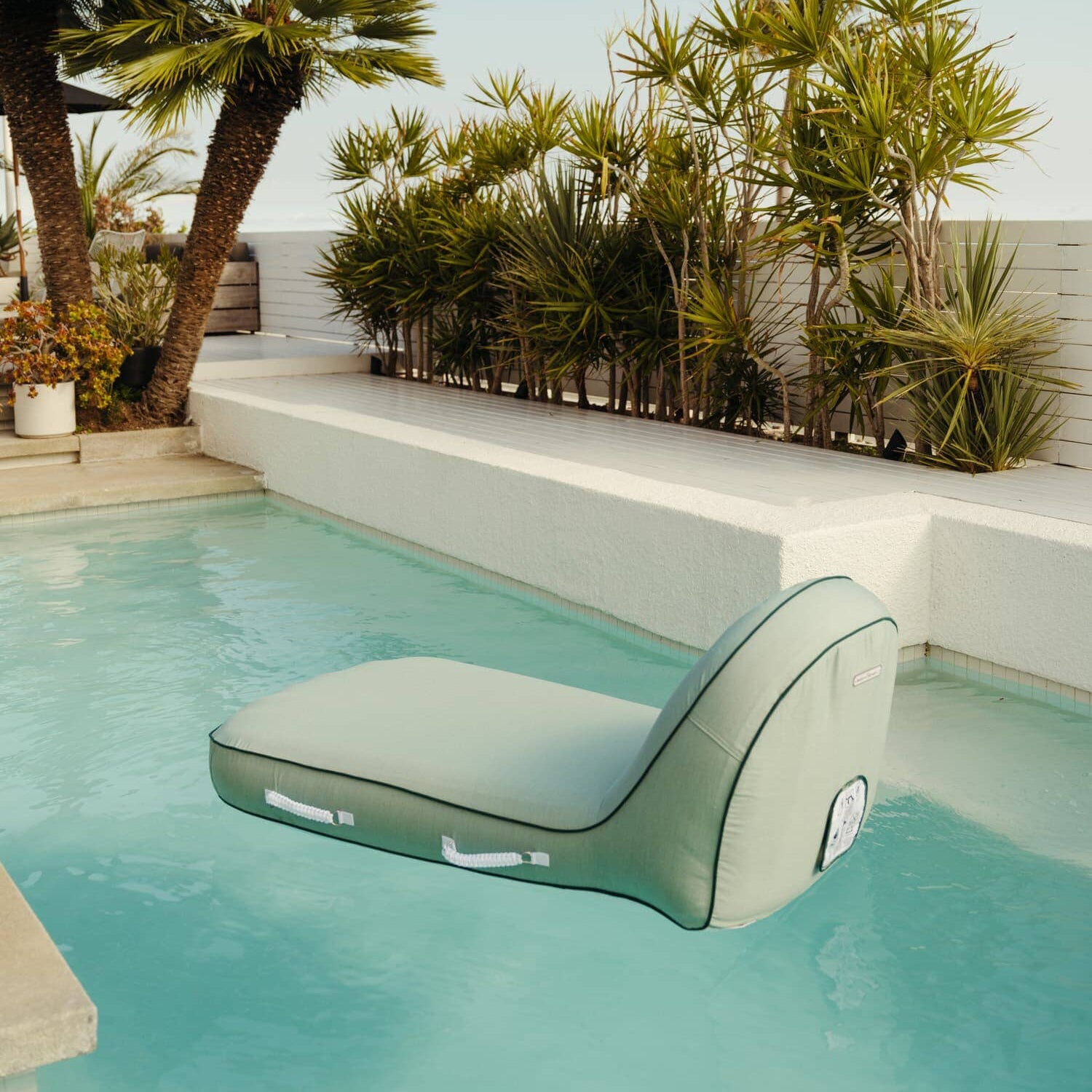 The Pool Lounger - Rivie Green Pool Lounger Business & Pleasure Co Aus