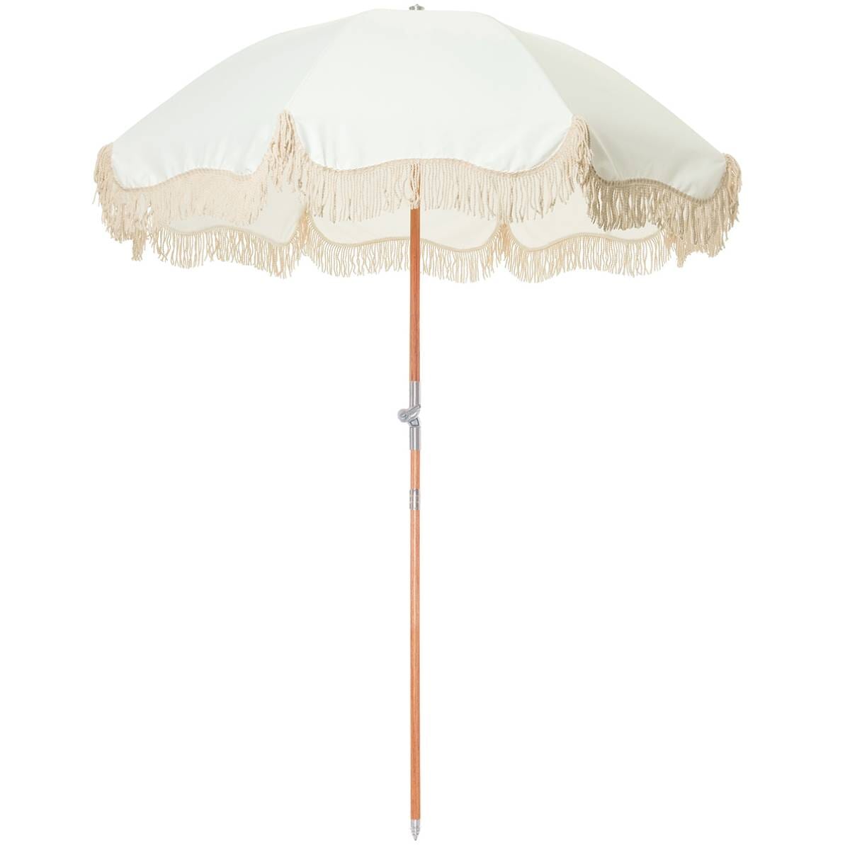 The Premium Beach Umbrella - Antique White Premium Umbrella Business & Pleasure Co