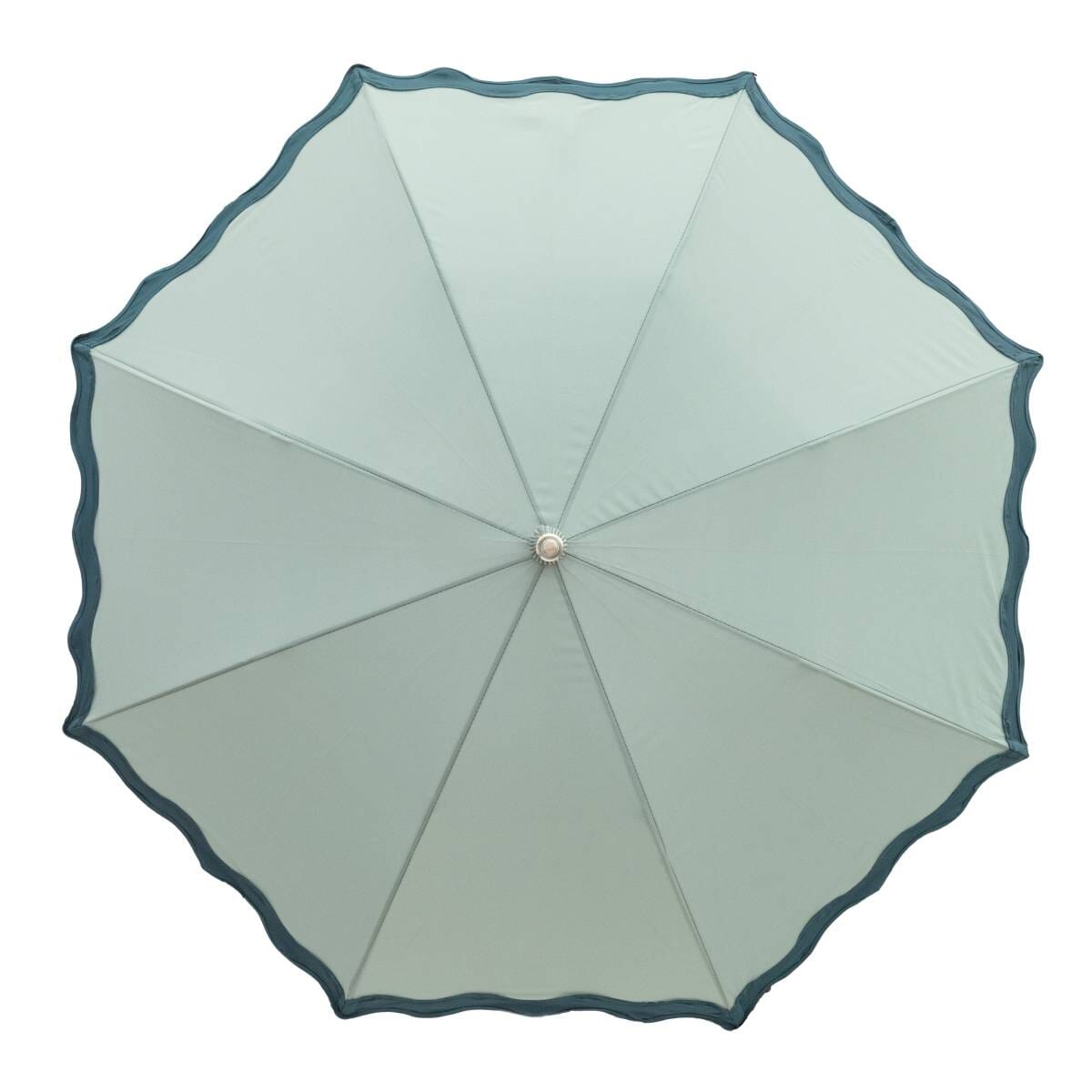 Studio image of riviera green rain umbrella