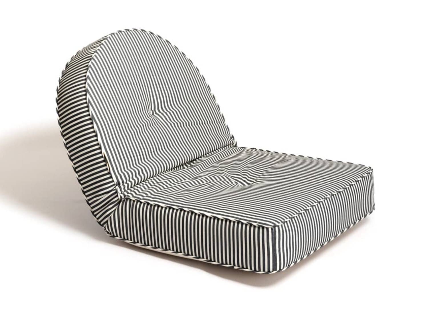 The Reclining Pillow Lounger - Lauren's Navy Stripe Reclining Pillow Lounger Business & Pleasure Co Aus