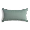 Swatch for The Rectangle Throw Pillow - Rivie Green