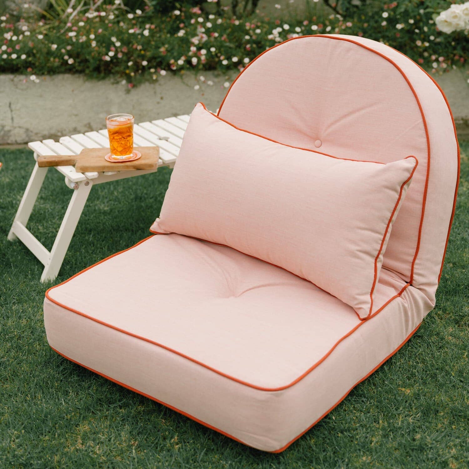 The Rectangle Throw Pillow - Rivie Pink Rectangle Throw Pillow Business & Pleasure Co Aus