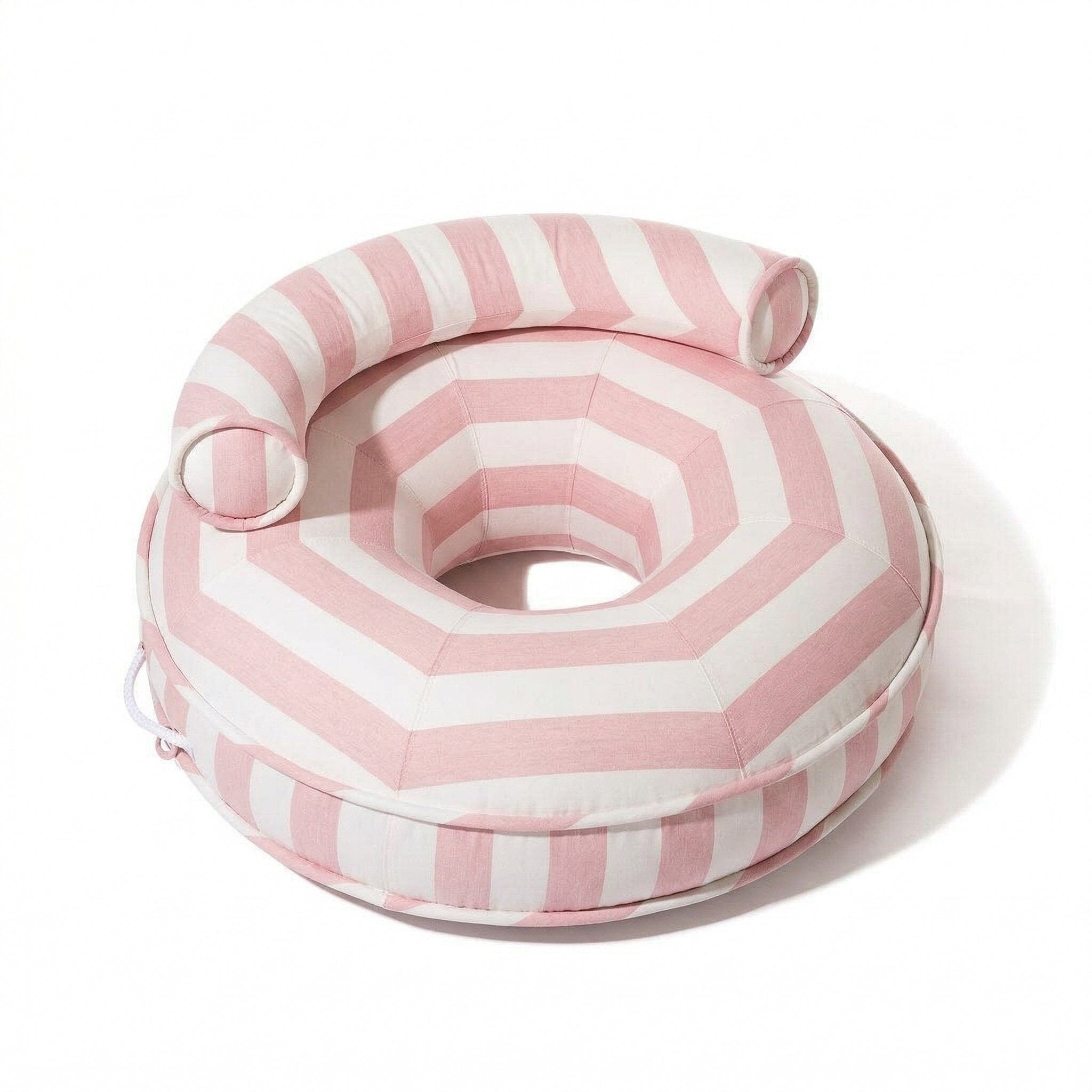 The Canvas Pool Ring - Crew Pink Stripe Canvas Pool Ring Business & Pleasure Co Aus