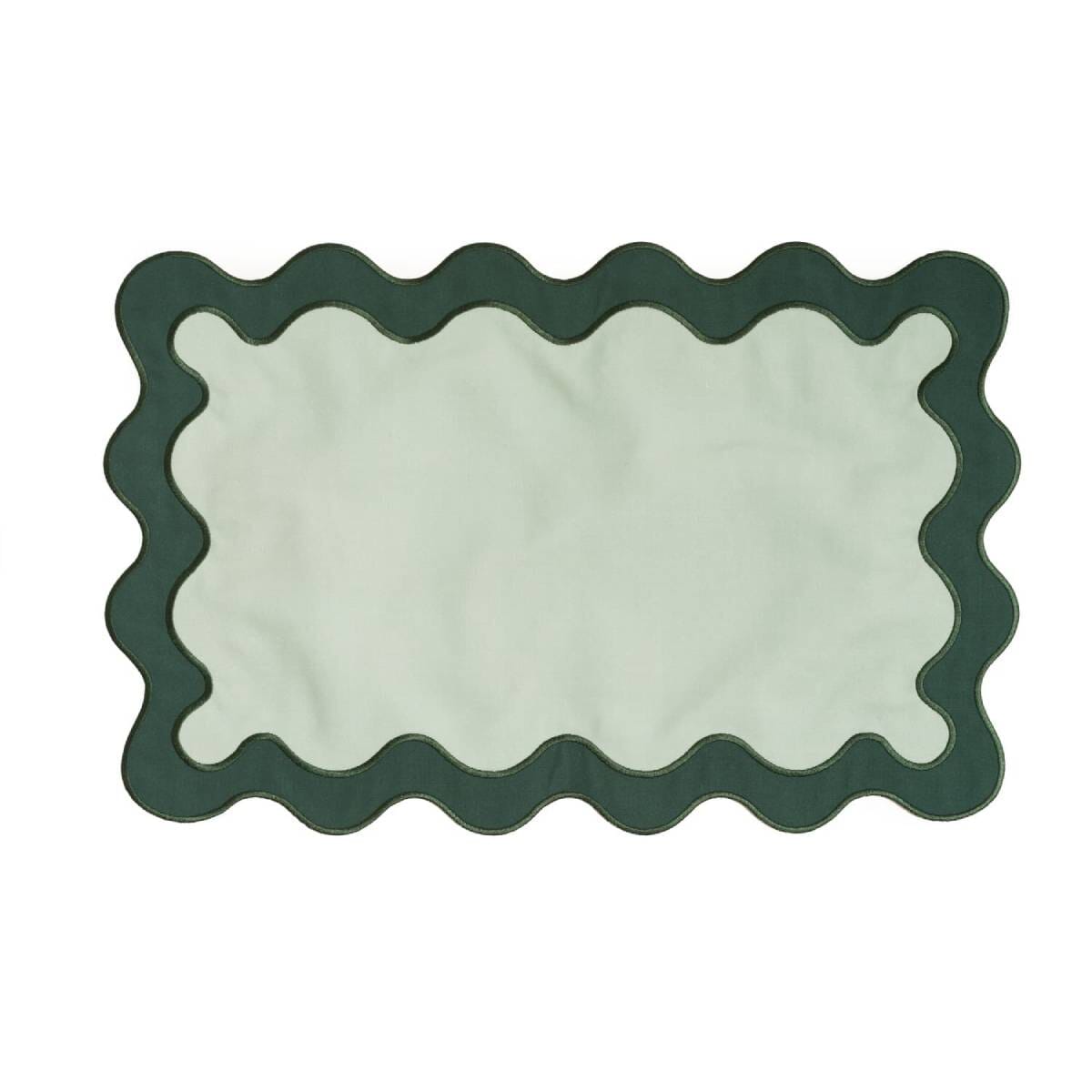 The Placemat - Rivie Green Placemat Business & Pleasure Co Aus