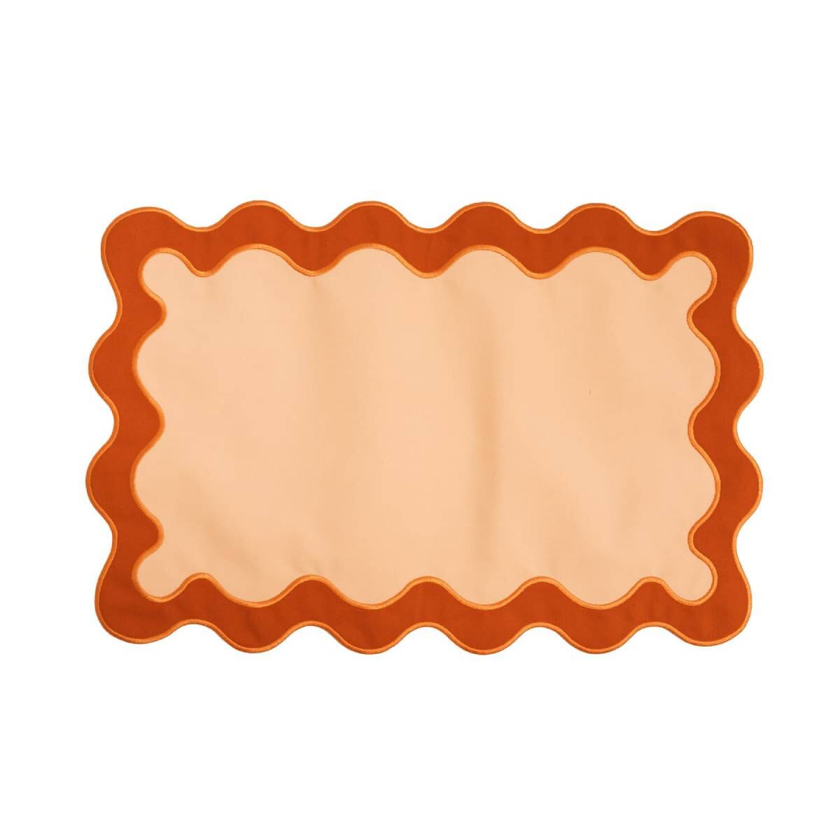 Studio image of riviera pink placemat