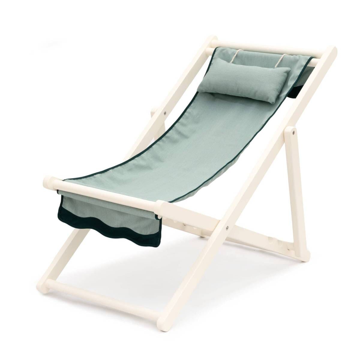 The Sling Chair - Rivie Green Sling Chair Business & Pleasure Co Aus 