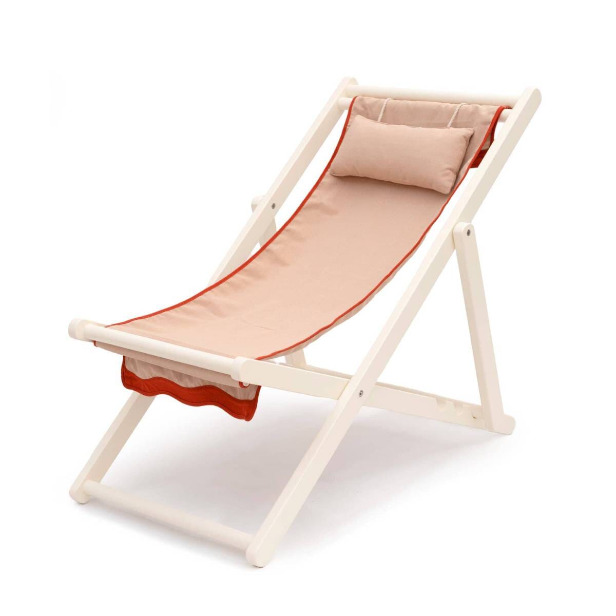 The Sling Chair - Rivie Pink Sling Chair Business & Pleasure Co Aus